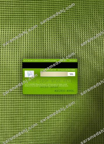 Malaysia Packet 1 Network bank visa electron card photolook back